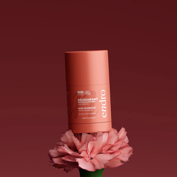 Deodorant Stick Reîncărcabil - Parfum Trandafir & Zmeură, 2x50g