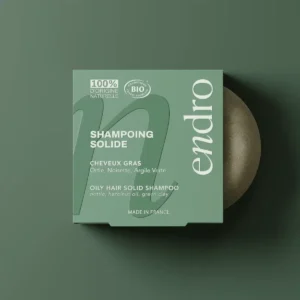 Șampon solid pentru păr gras, 80ml